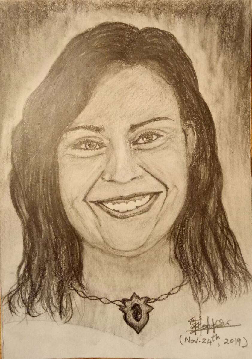 Portrait drawing