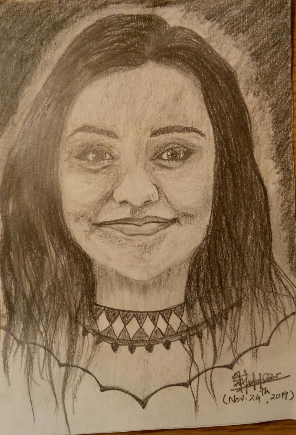 Portrait drawing