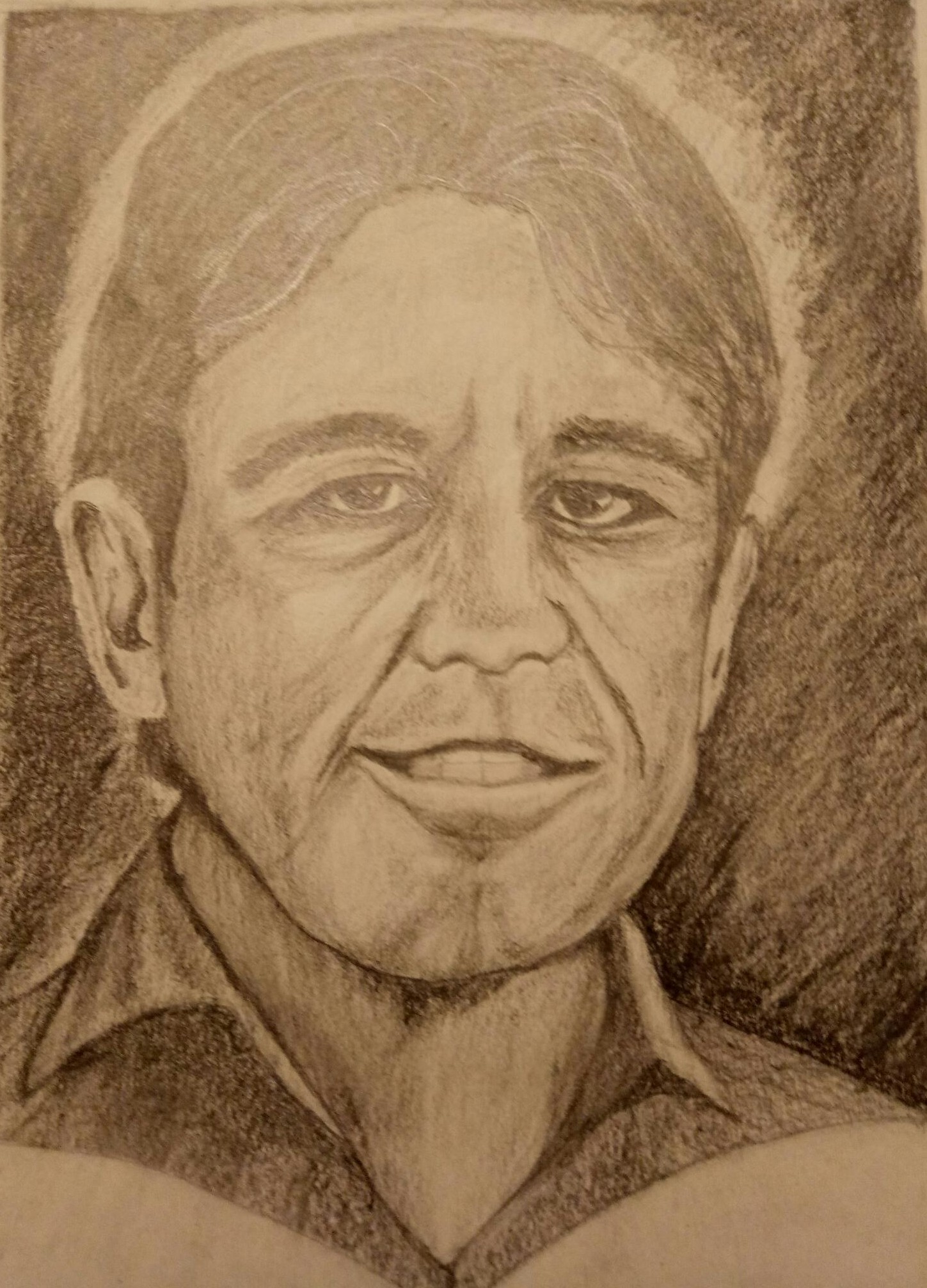 Portrait drawing