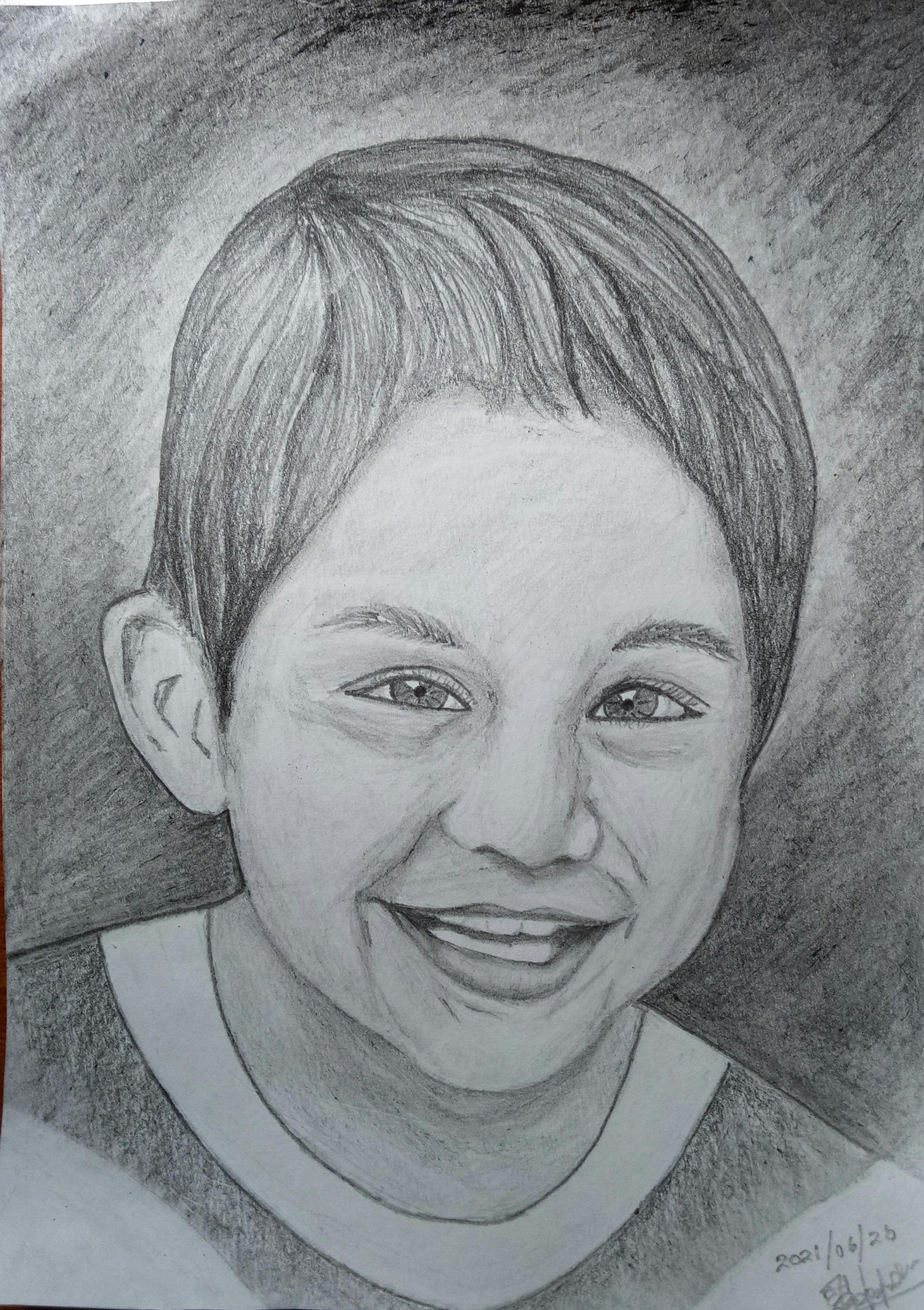 Portrait drawing