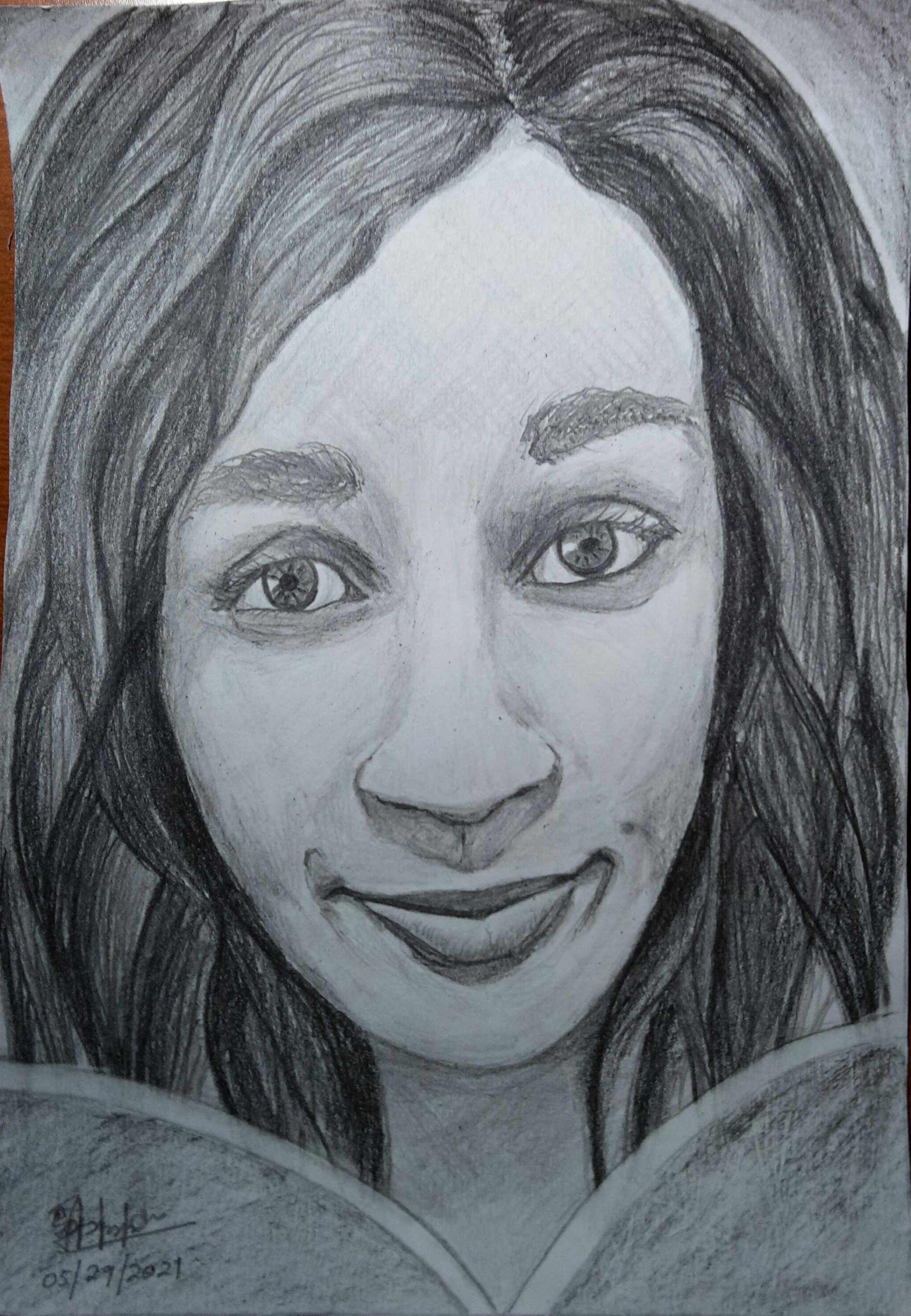 Portrait drawing