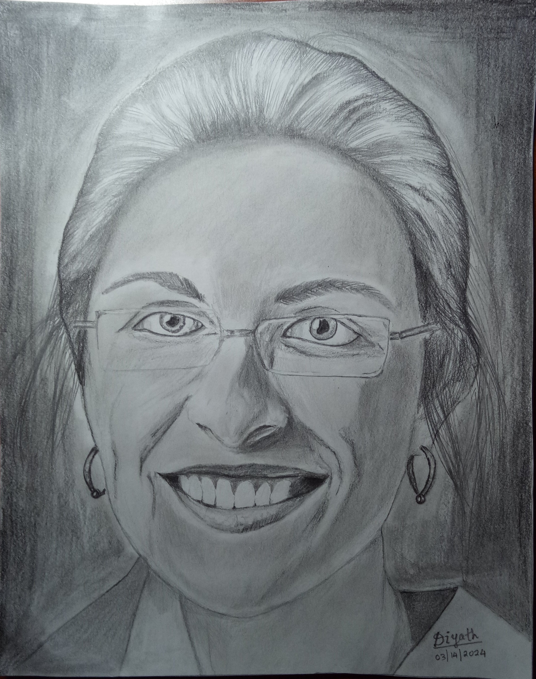 Portrait drawing